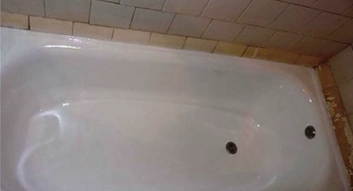 Реставрация ванны жидким акрилом | Мишеронский