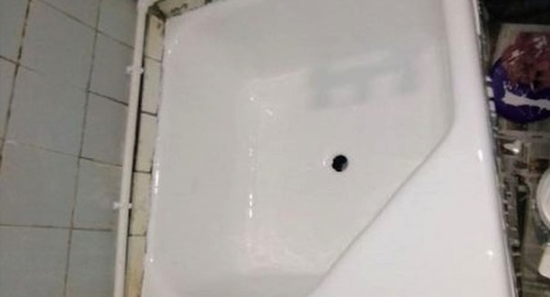 Обновление душевого поддона акрилом | Мишеронский